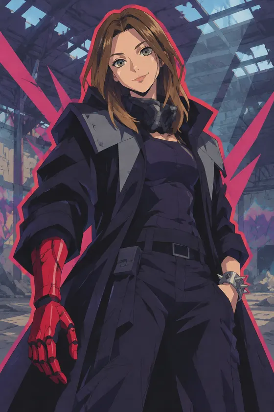 Chrome Gang style, key art image